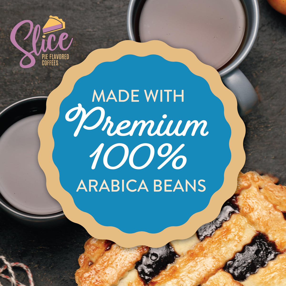 Slice Coffee Blackberry Pie Flavored K-Cup Pods – 40 Count for Keurig