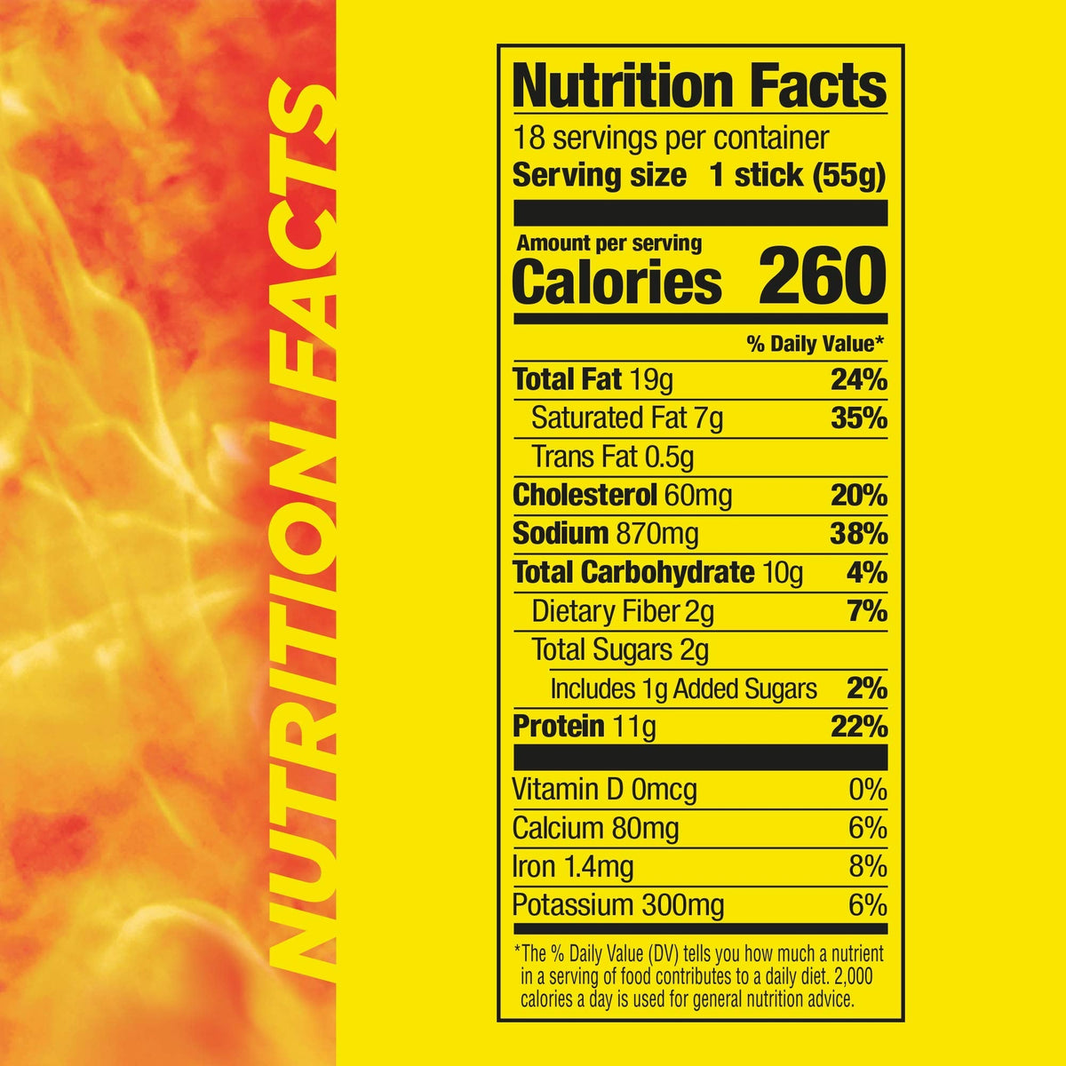 Slim Jim Monster Mild Smoked Meat Sticks – 11 g Protein, 18 Count (1.94 oz each)
