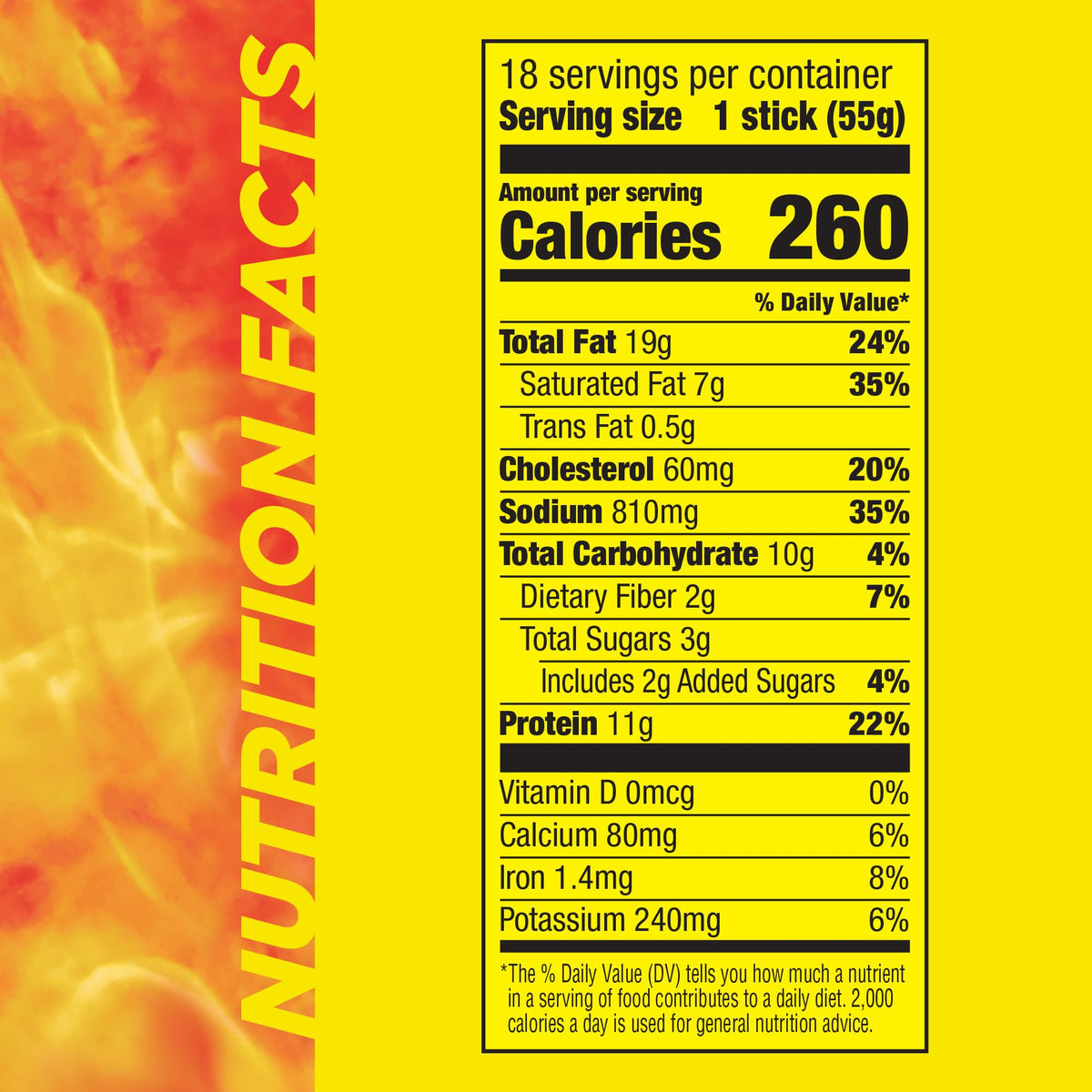 Slim Jim Monster Size Sonic Chili Cheese Coney Meat Sticks – 11g Protein, 18-Count