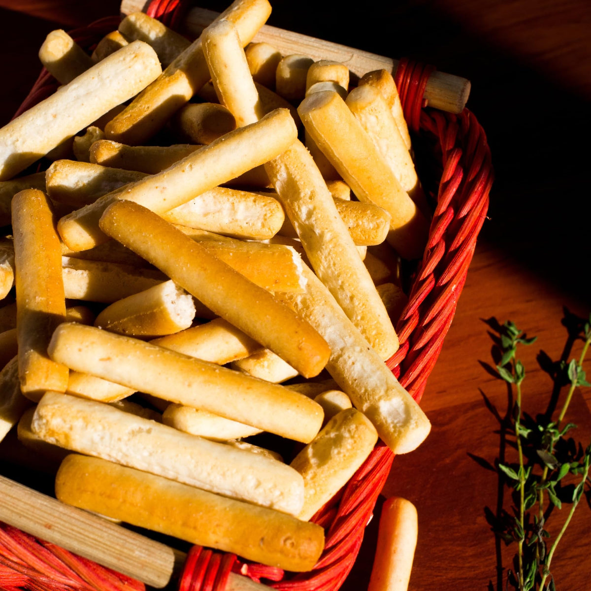 Snacktery Mini Breadsticks – Original Grissini, All-Natural Italian 4-Pack