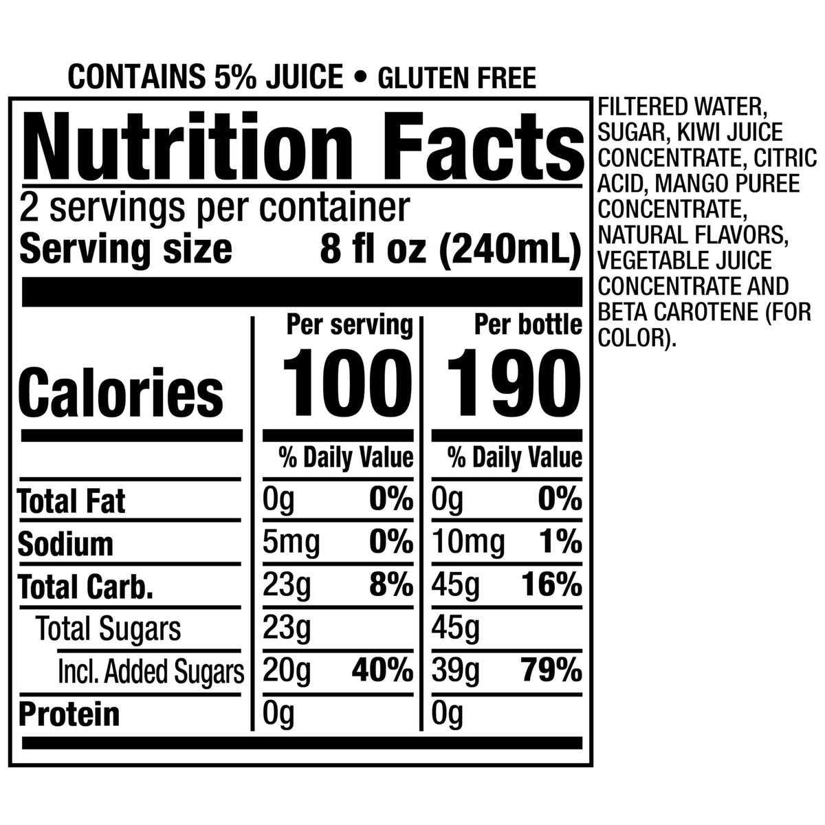 Snapple Mango Madness Flavored Juice Drink – 16 fl oz Bottle, Pack of 12 | All Natural