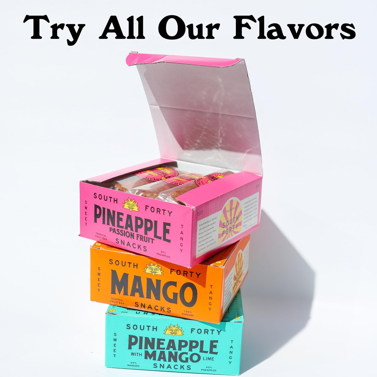 South Forty Snacks Tropical Mango Bar – 1 Ingredient, No Added Sugar, 35g (Pack of 18)