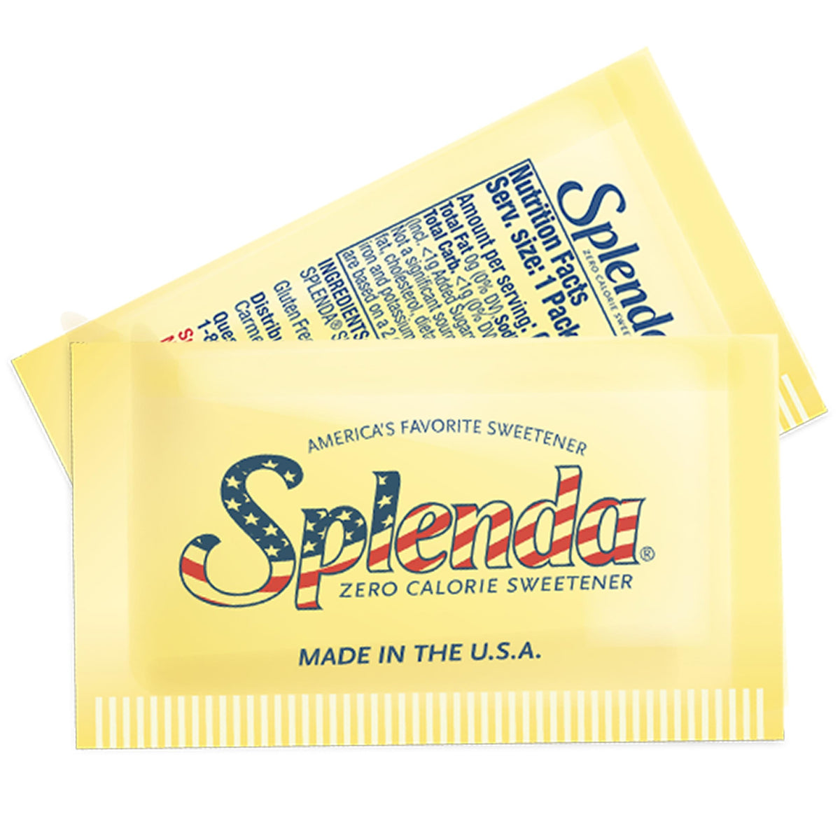 SPLENDA Zero Calorie Sweetener Packets – 2000 Count