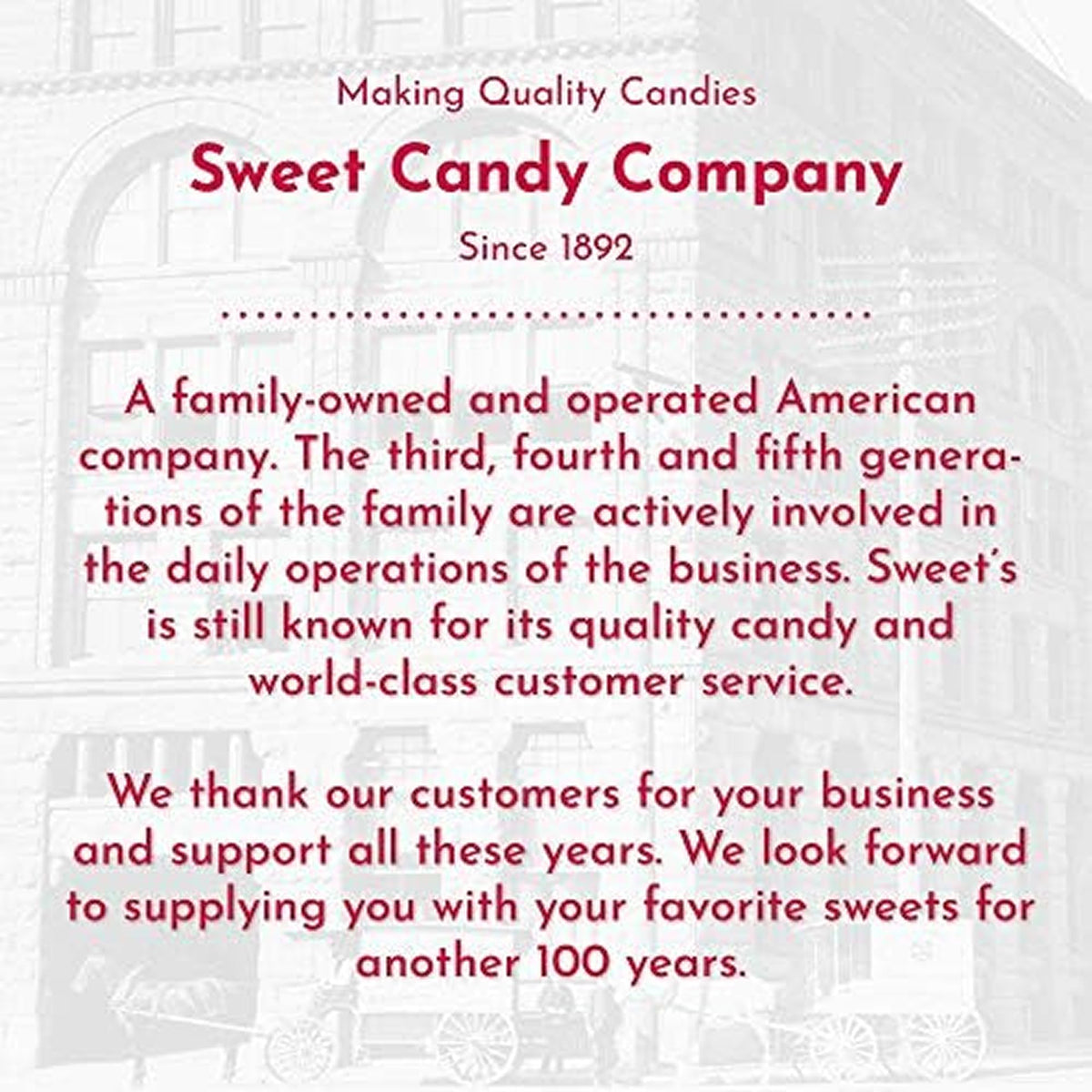 Sweet Candy Company Salt Water Taffy — Cotton Candy Flavor, 3 lb Bulk Bag