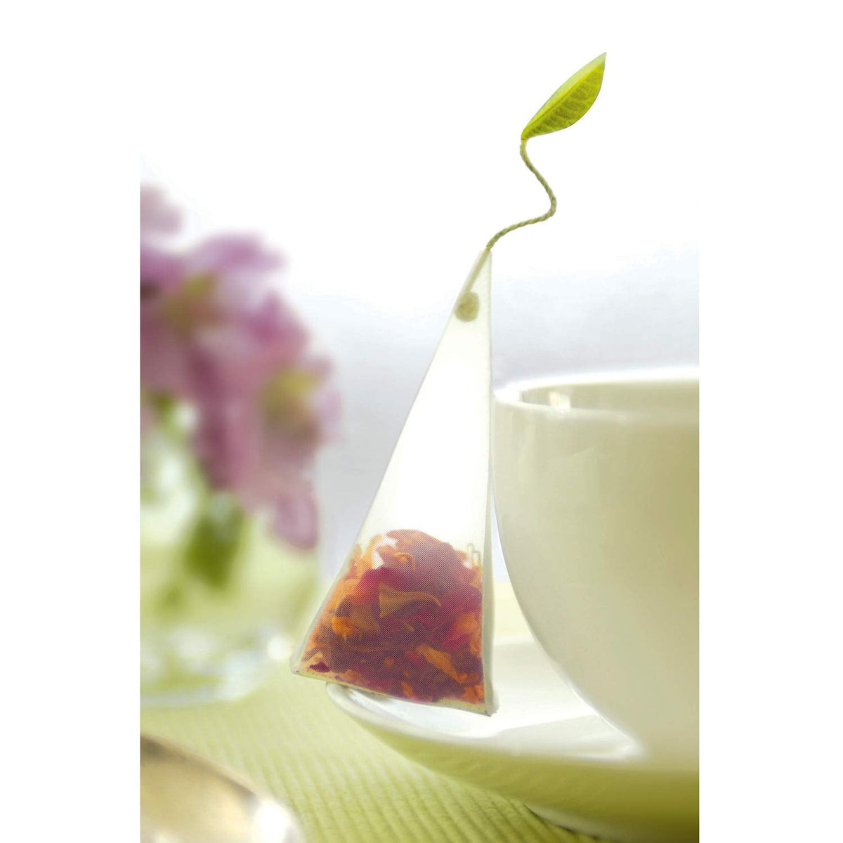 Tea Forte Premium Presentation Box Gift Set – 20-Count Assorted Herbal Teas with Pyramid Infuser Bags