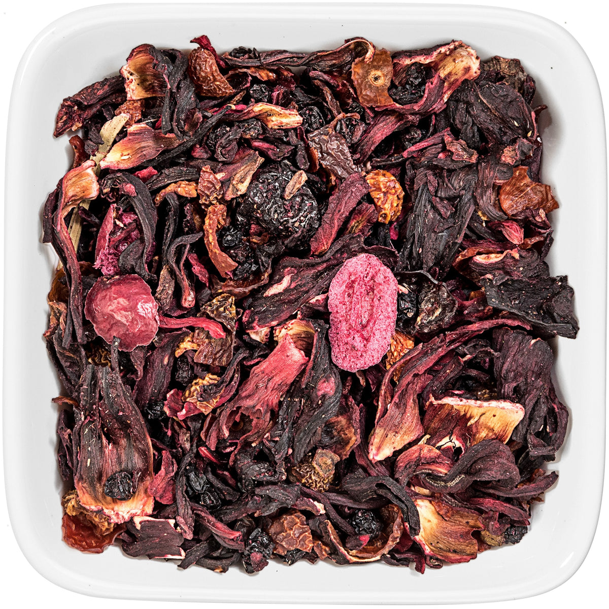 Tealyra Cherry Goddess – Fruity Herbal Loose Leaf Tea, Caffeine-Free, 8 oz
