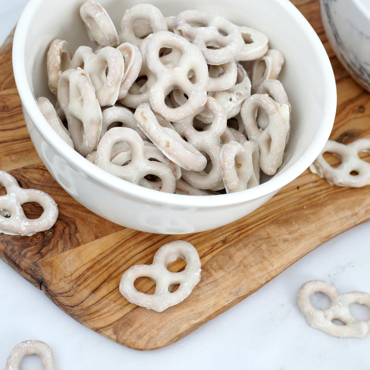 Yogurt Covered Pretzels - 2 Pound Bulk Bag | The Hampton Candy Company