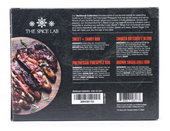 The Spice Lab Barbecue Gift Set – Gourmet Griling Seasonings