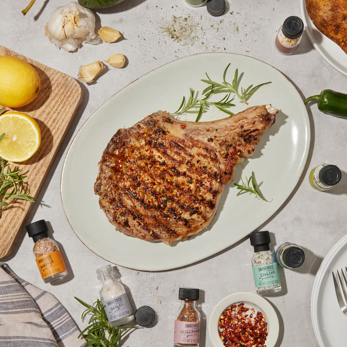 Smokehouse by Thoughtfully — Ultimate Grilling Spice Set with 20 Unique Rubs