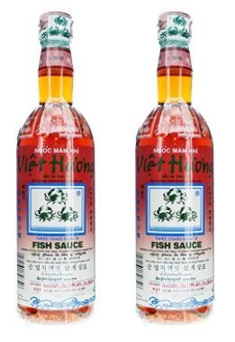 Three Crabs Brand Fish Sauce – 24-Ounce Bottle (Pack of 2)