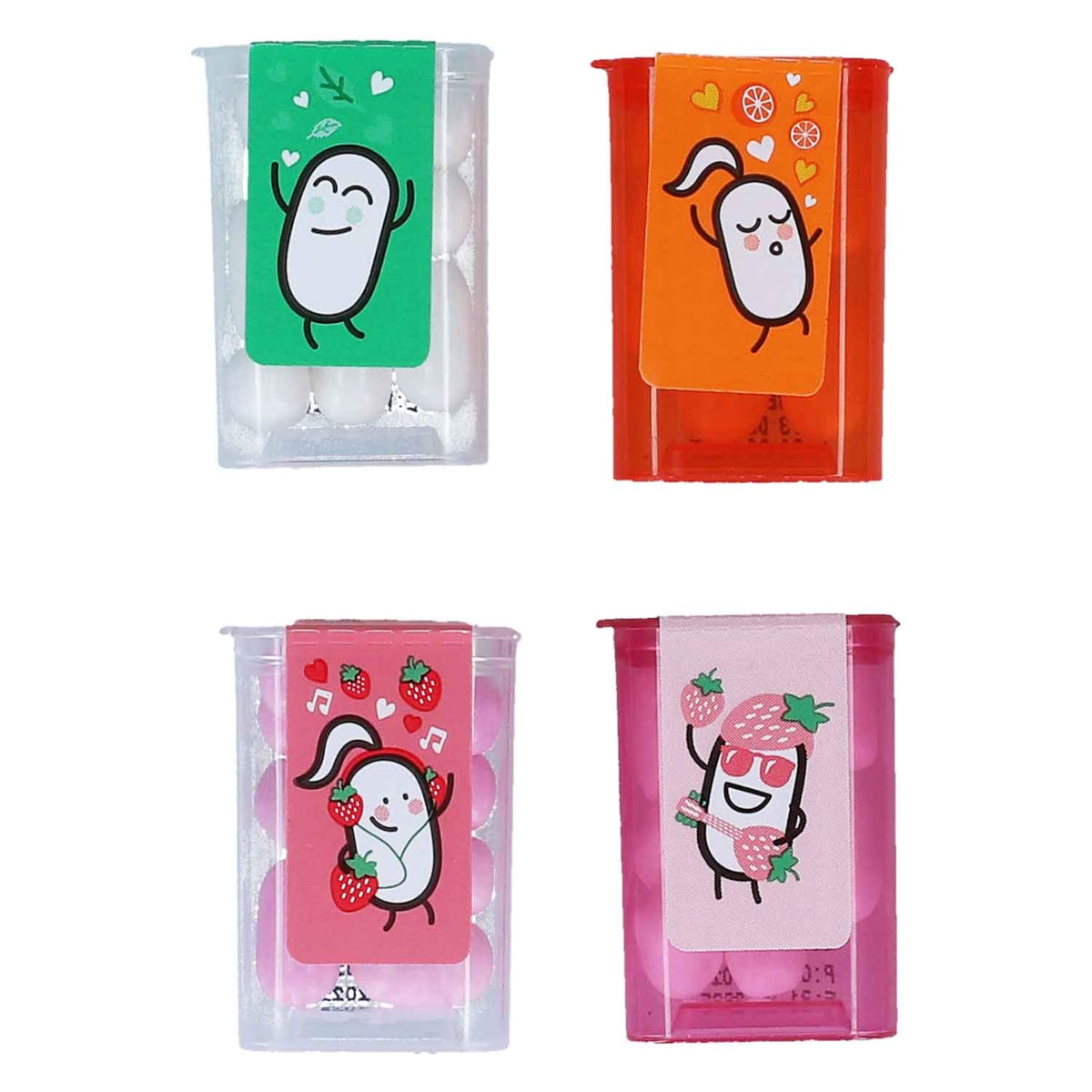 Tic Tac Travels Strawberry Edition Mini Packs Mix – 60 Assorted Mini Boxes