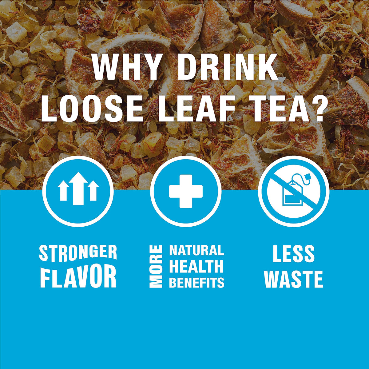 Tiesta Tea Fruity Sampler Dry Flight Set — Caffeine-Free Loose Leaf Teas, Hot & Iced