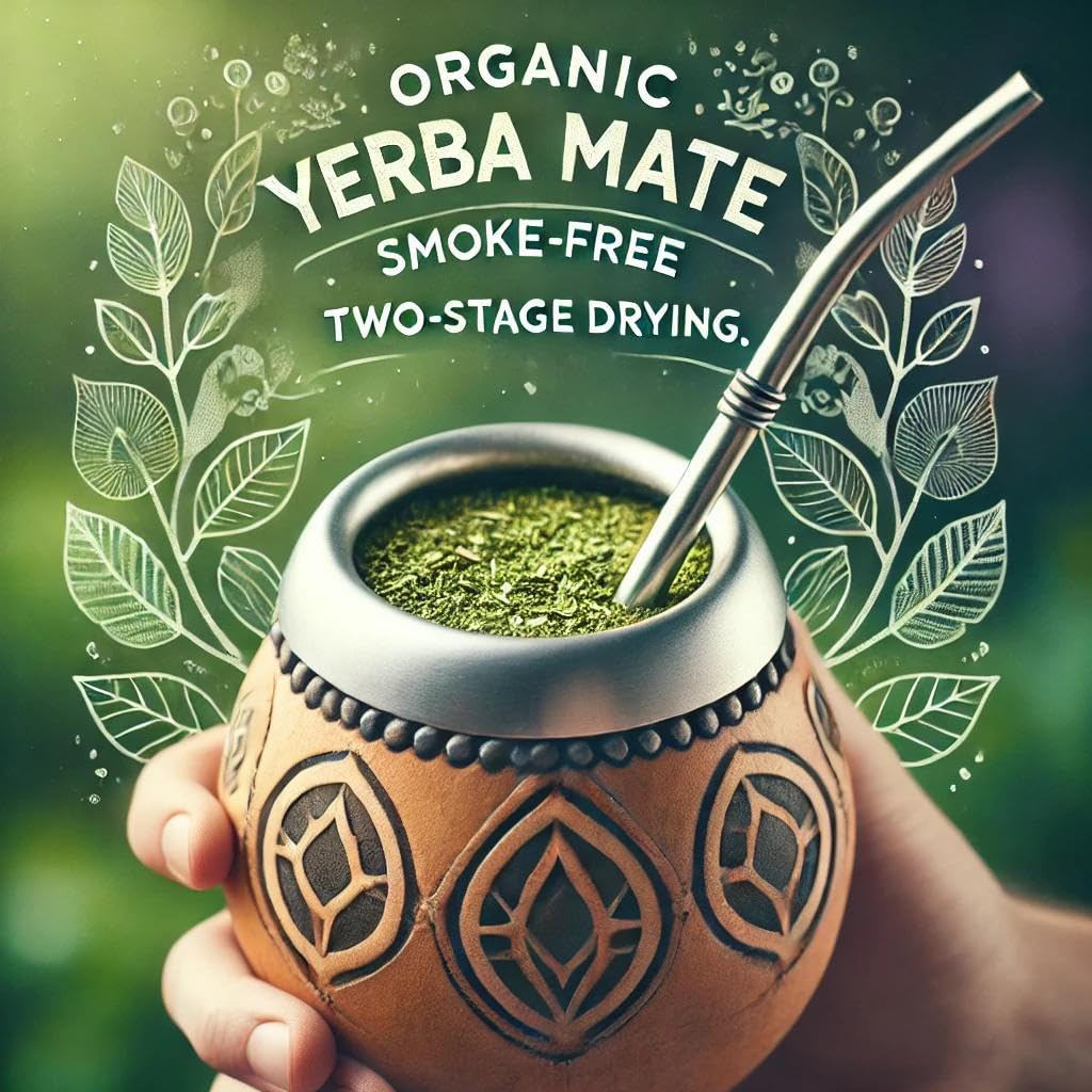 TOZZY Organic Unsmoked Yerba Mate Tea – 100 Count Pyramid Bags | Plant-Based & Packaging May Vary