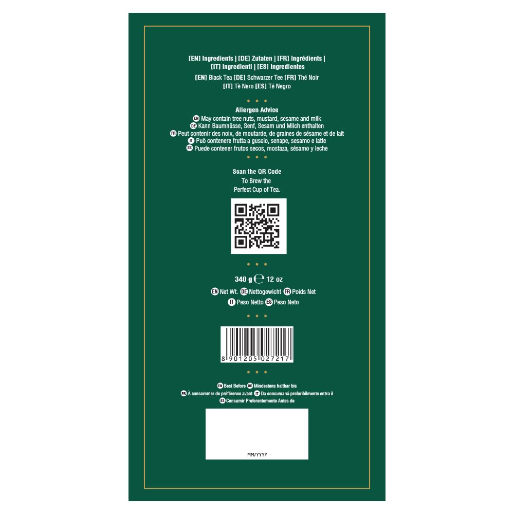 VAHDAM Darjeeling Tea Leaves from Himalayas 340g – Pure Black Loose Leaf