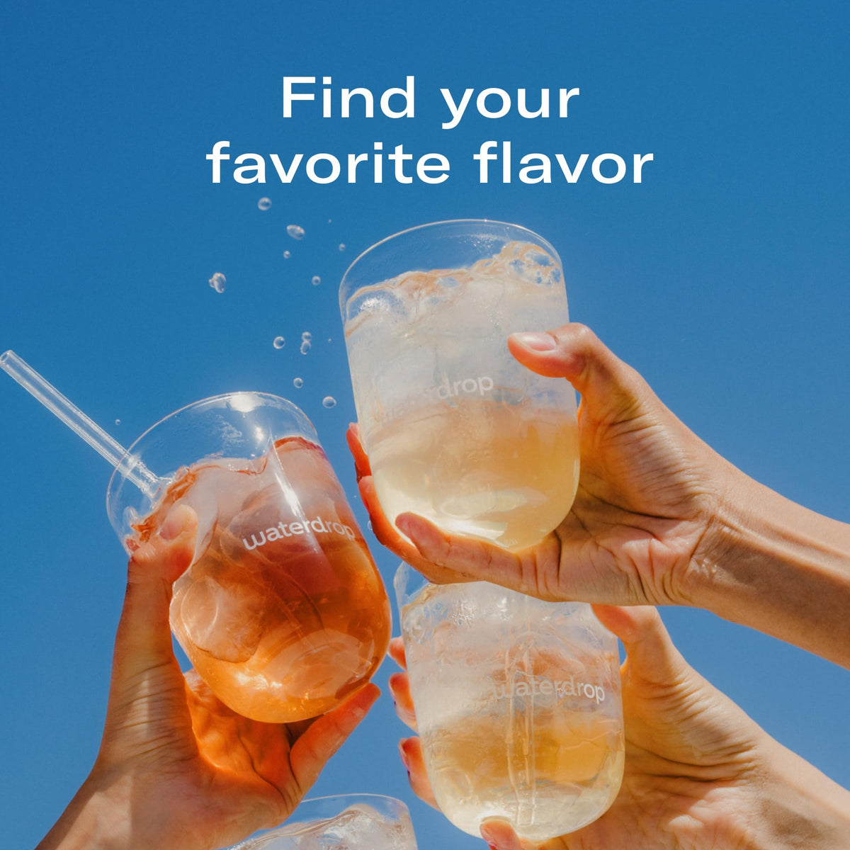 Waterdrop Hydration Cubes Peach Iced Tea with Vitamin C & B3 — 24 Count