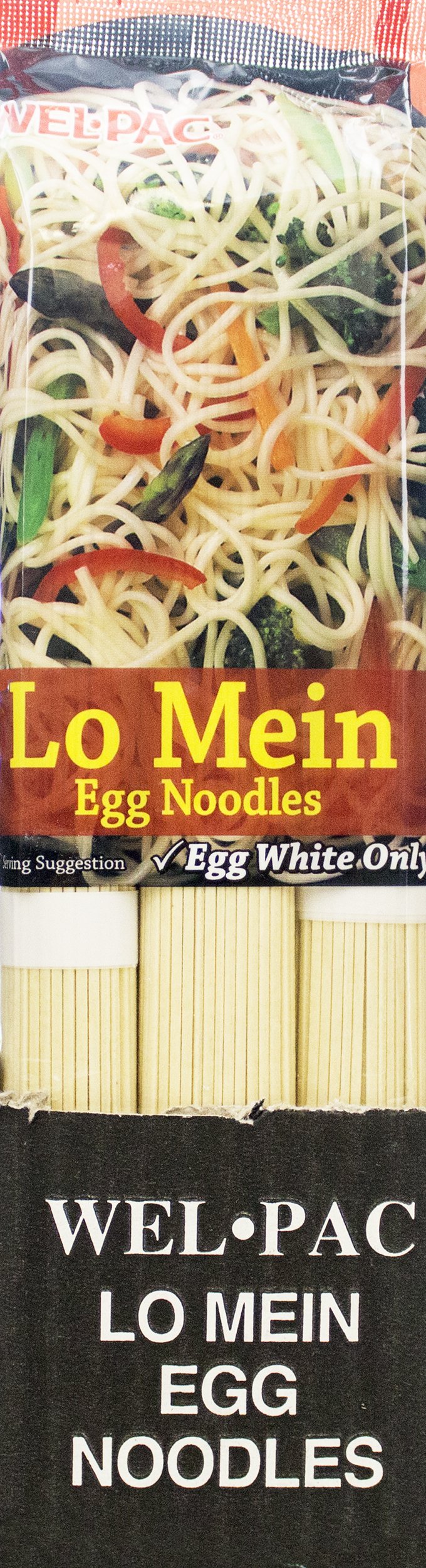 Welpac Lo Mein Egg Noodles – 10 oz (Pack of 12) | Kosher Certified