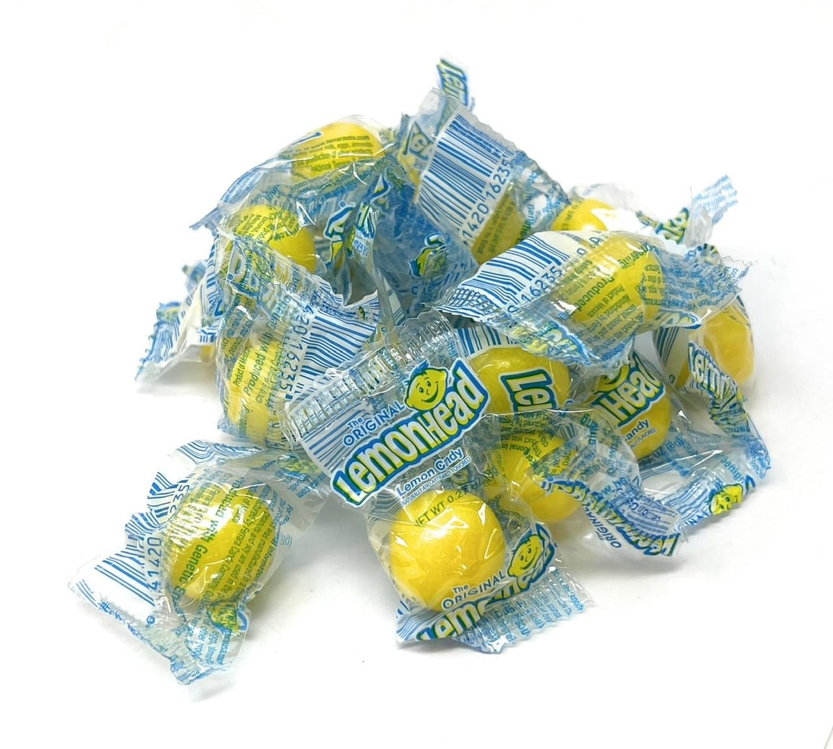 YANKEETRADERS Lemonhead Sour Candy – Bulk 4 lb, Individually Wrapped