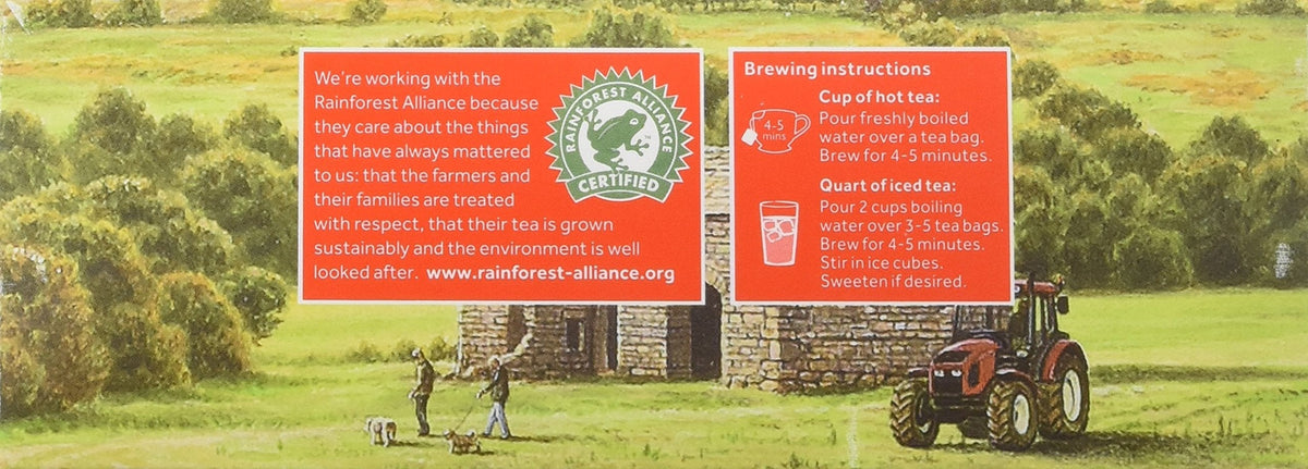 Yorkshire Tea Red Black Tea Bags – 400 Total, Classic Breakfast Blend
