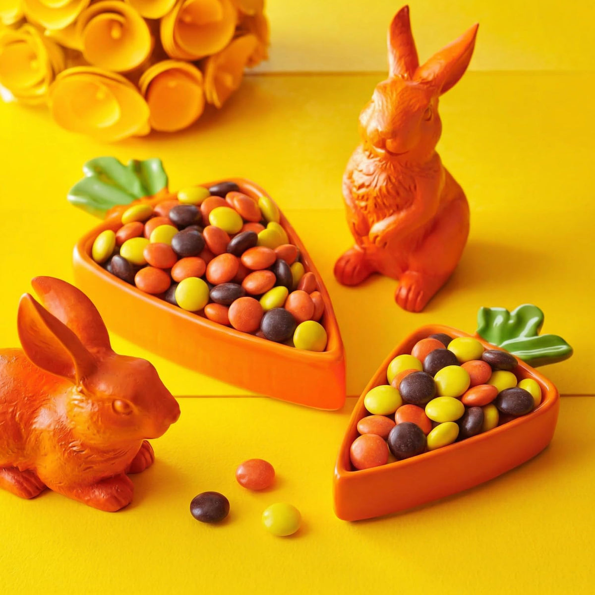 Zisbers Peanut Butter Chocolate Candy Pieces – Bulk 3 lb for Easter & Desserts