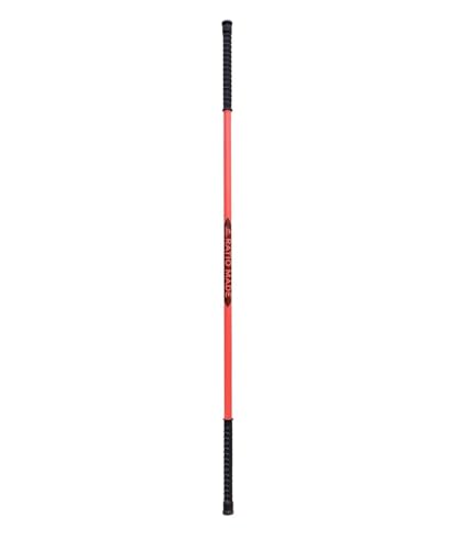 Stretch Stick, flexibility trainer, and mobility aid - color: Cherry, size: 54 inches