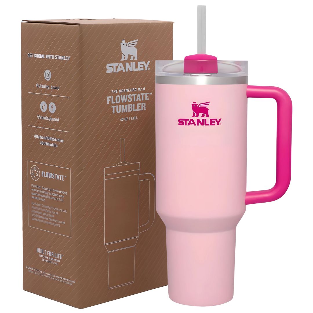 Stanley Tumbler 40oz Handle Straw