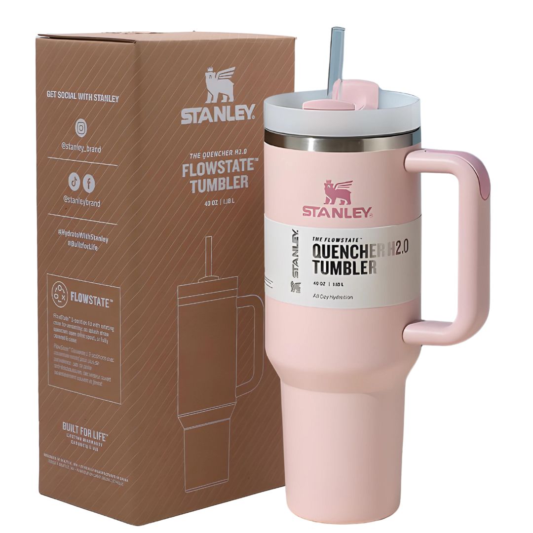 Stanley Tumbler 40oZ With Handle and Straw