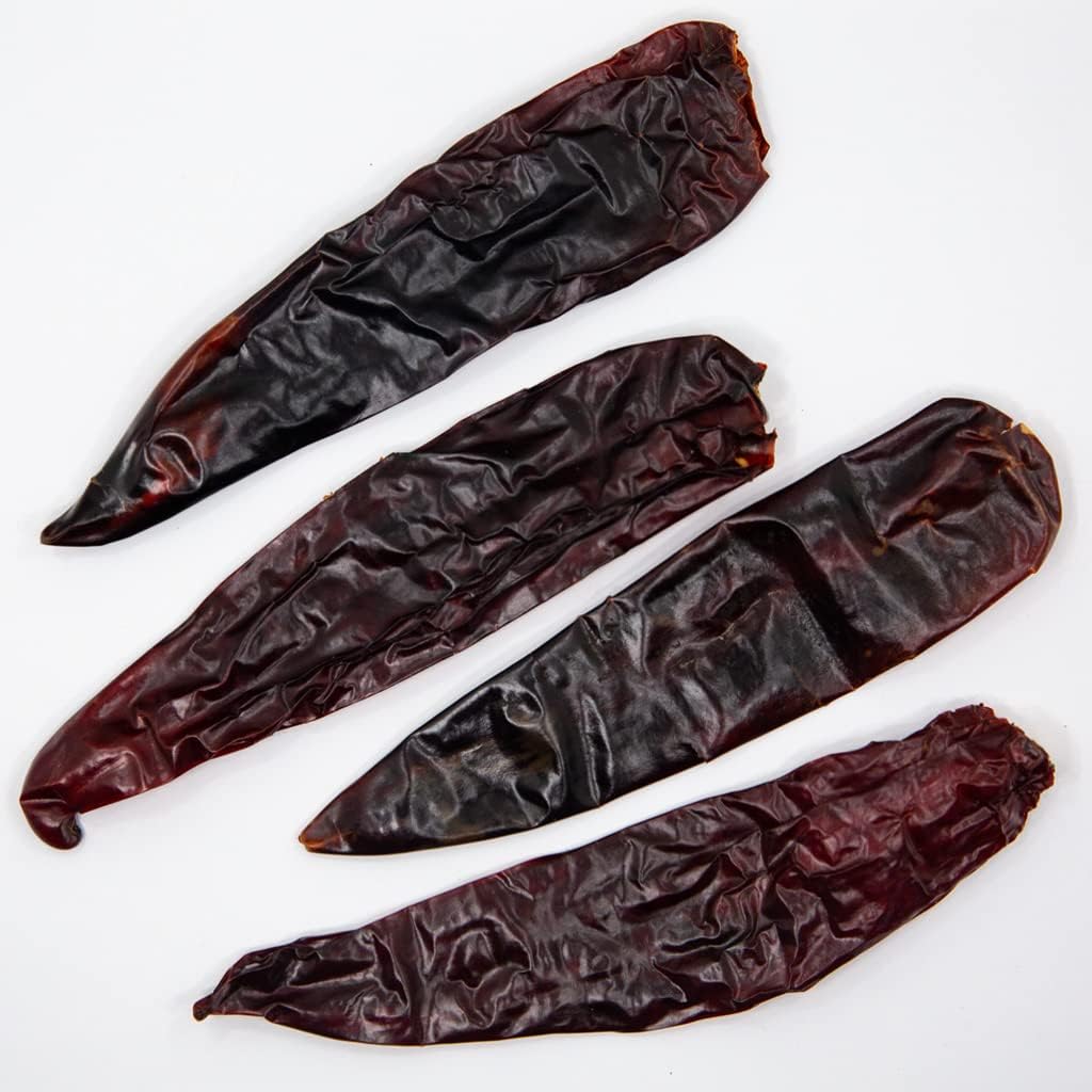 1400S Spices 2lb Guajillo Stemless Chile Bulk – Whole Dried Red Chiles for Salsa & More