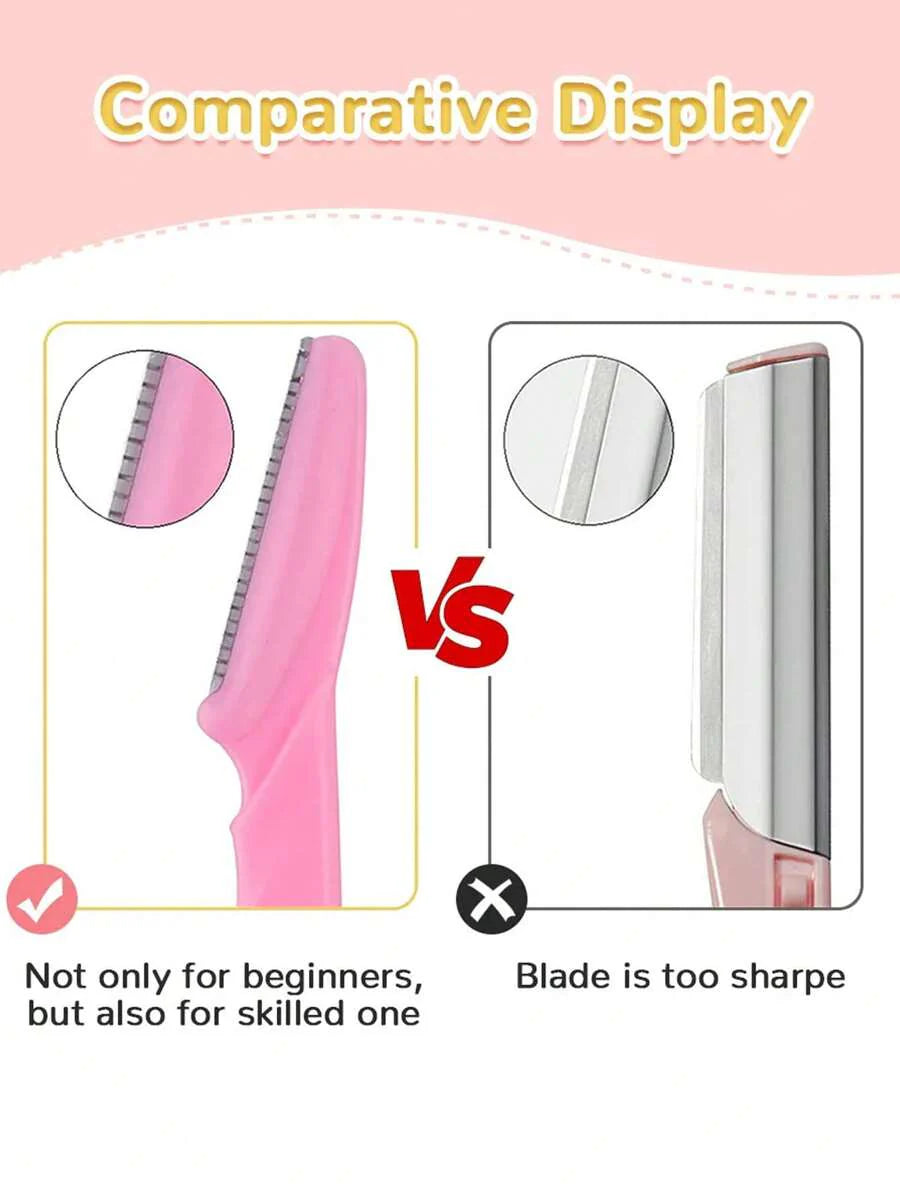 12pcs Women Eyebrow Razor