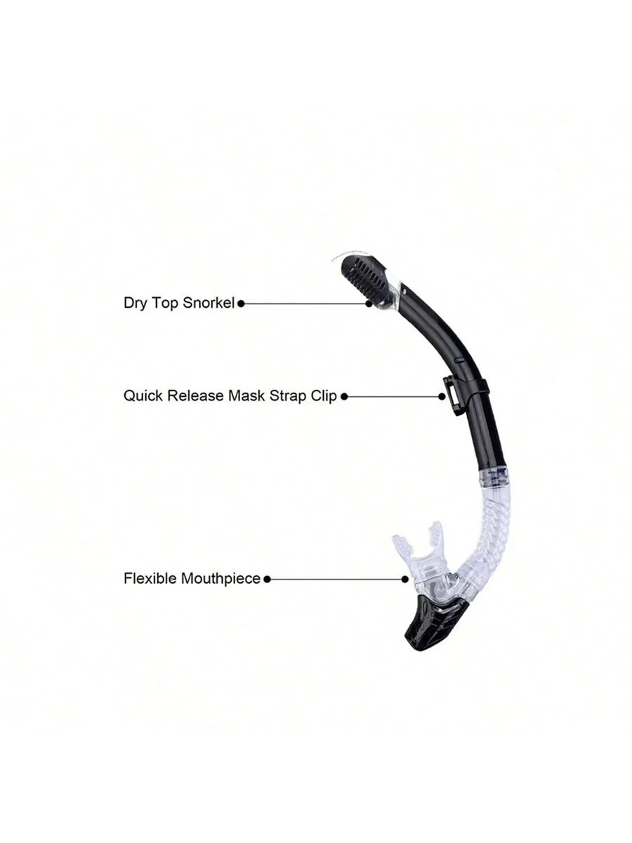 1set Adult Snorkeling Gear, Including Snorkel Mask