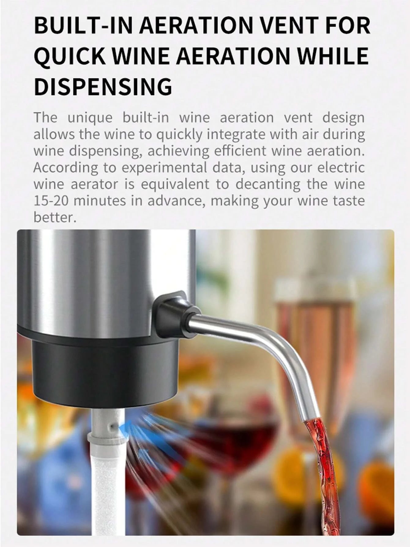 CLITON Electric Wine Aerator