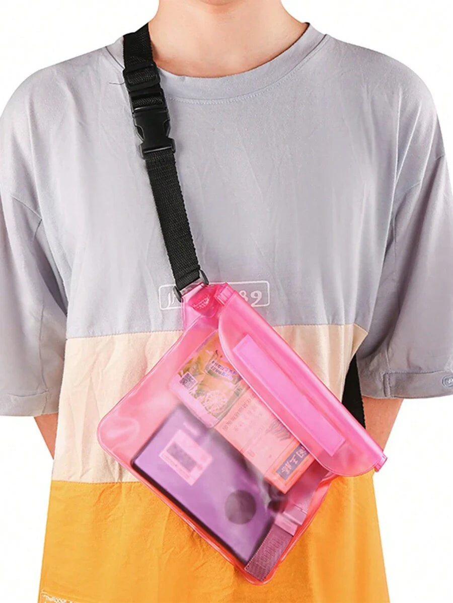 Waterproof Waist Pouch, Swimming Diving Bag