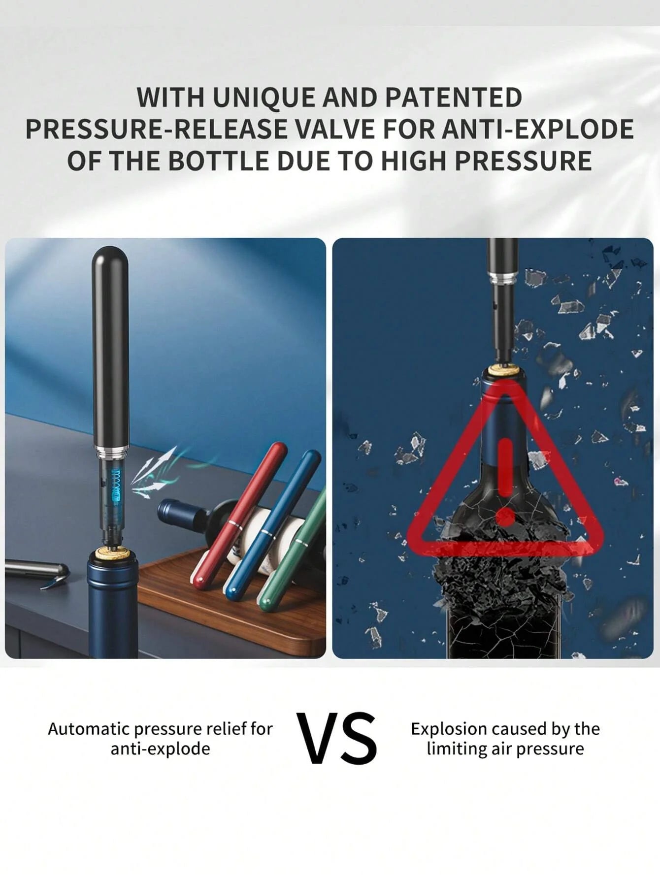CLITON Air Pressure Wine Opener