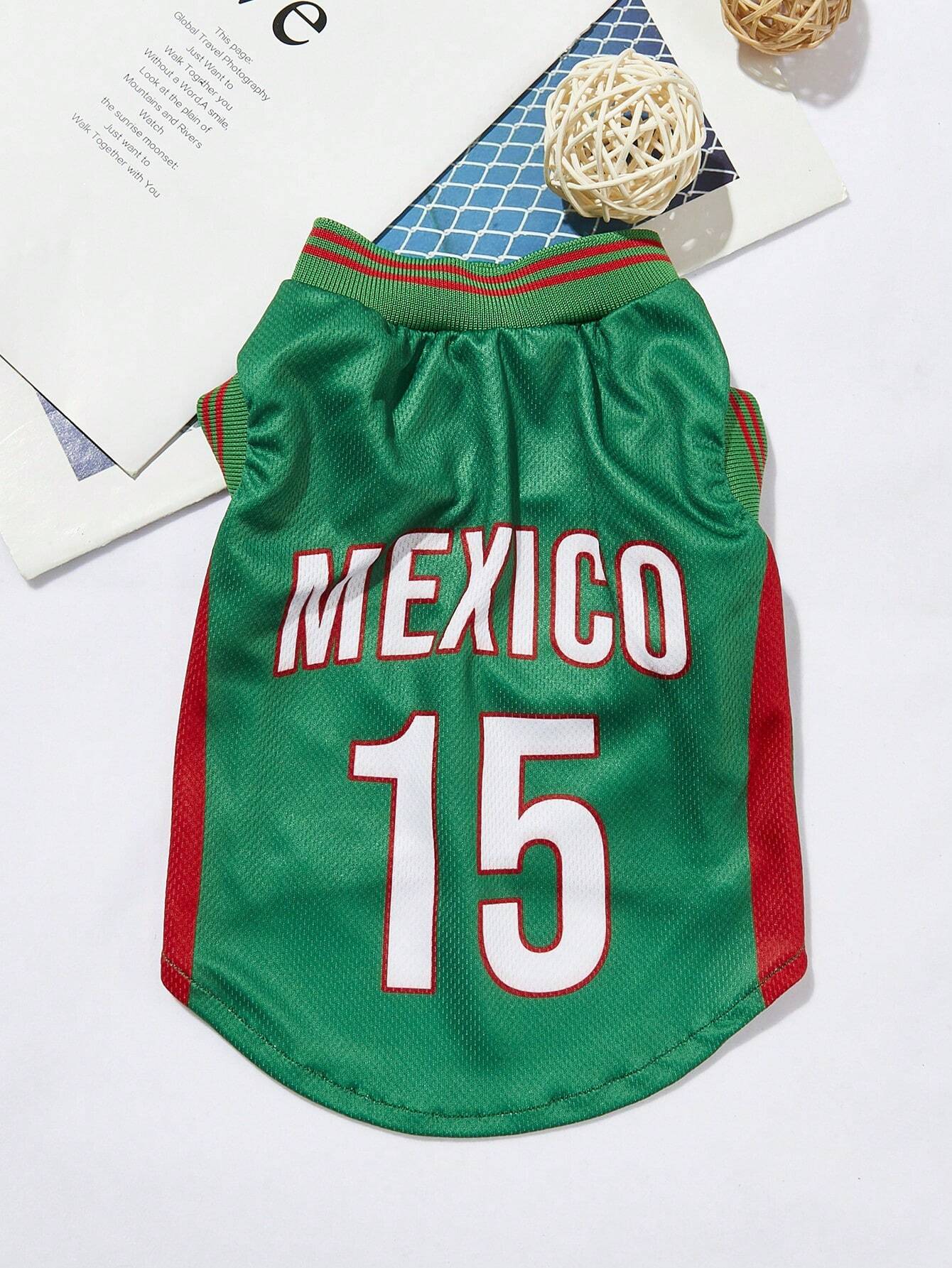 PETSIN Mexican Team Pet Jersey