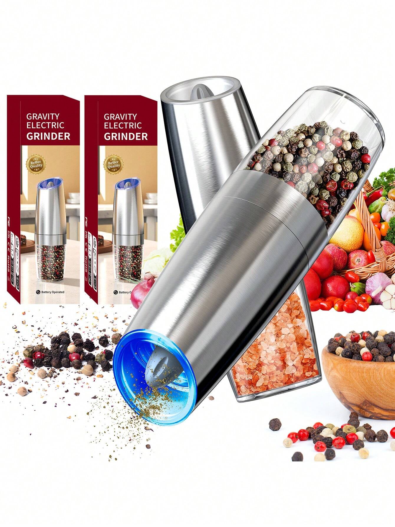 CLITON Gravity Electric Grinder Set