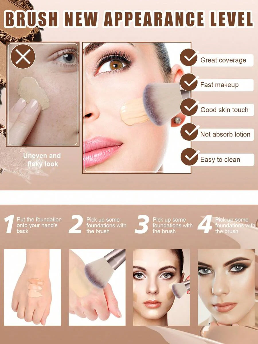 46PCS All-In-One Makeup Tool Kit For Beginners