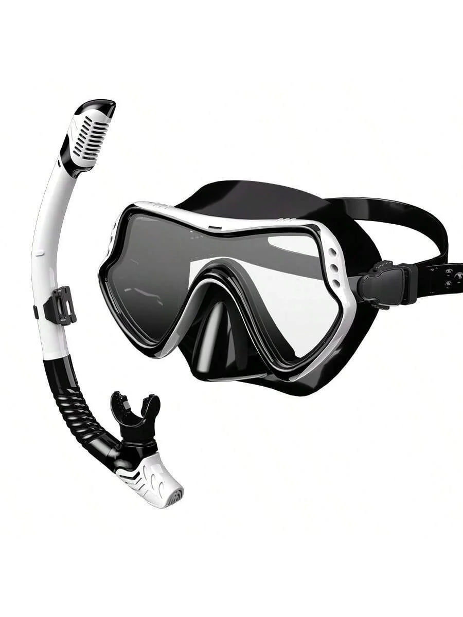 1set Adult Snorkeling Gear, Including Snorkel Mask
