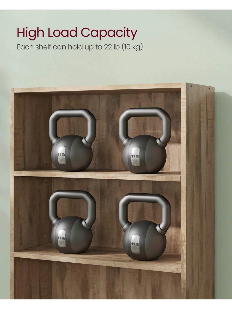 VASAGLE Bookshelf, 6-Tier Bookcase