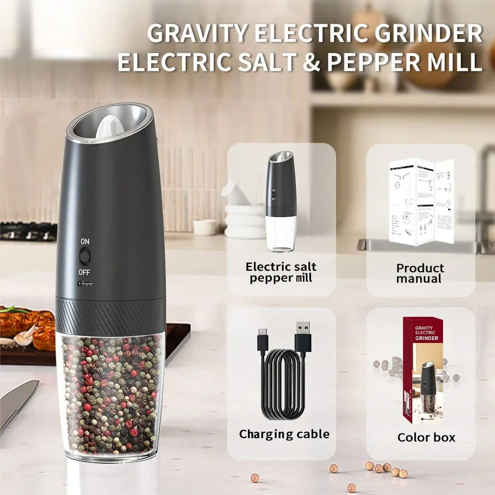 CLITON Electric Salt Pepper Grinder