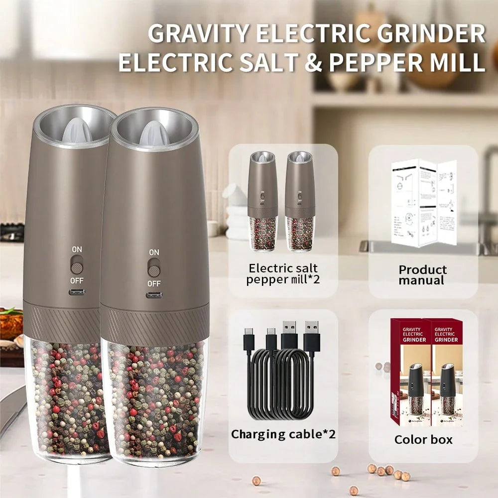 CLITON Electric Salt Pepper Grinder