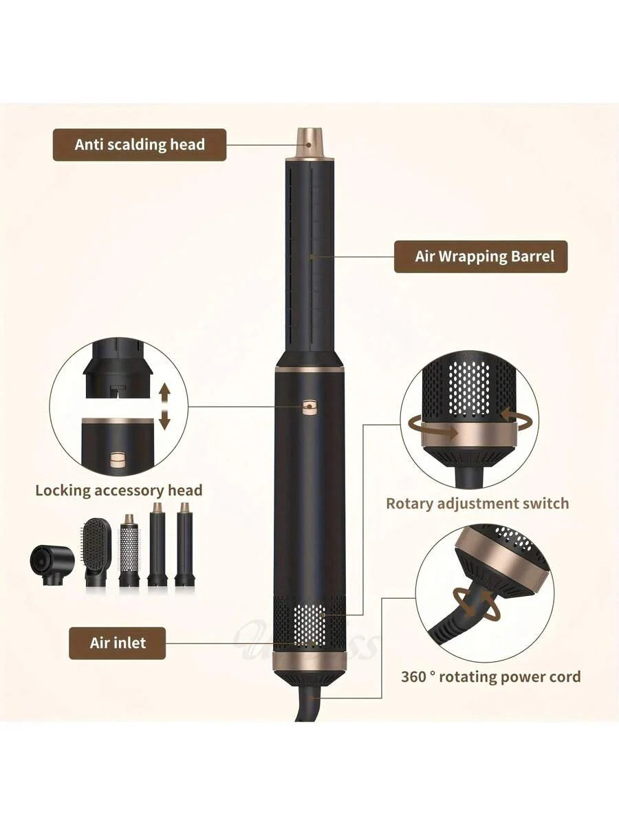 5-In-1 Hot Air Brush Set
