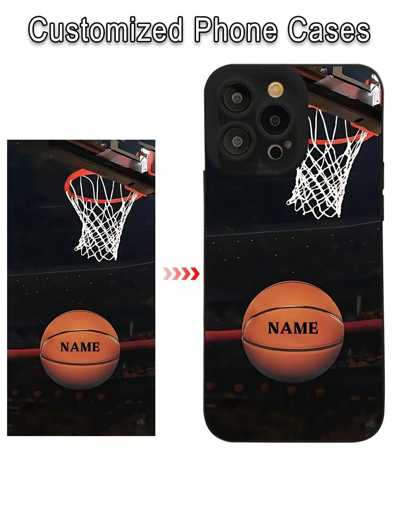 Custom Basketball Signature Phone Case