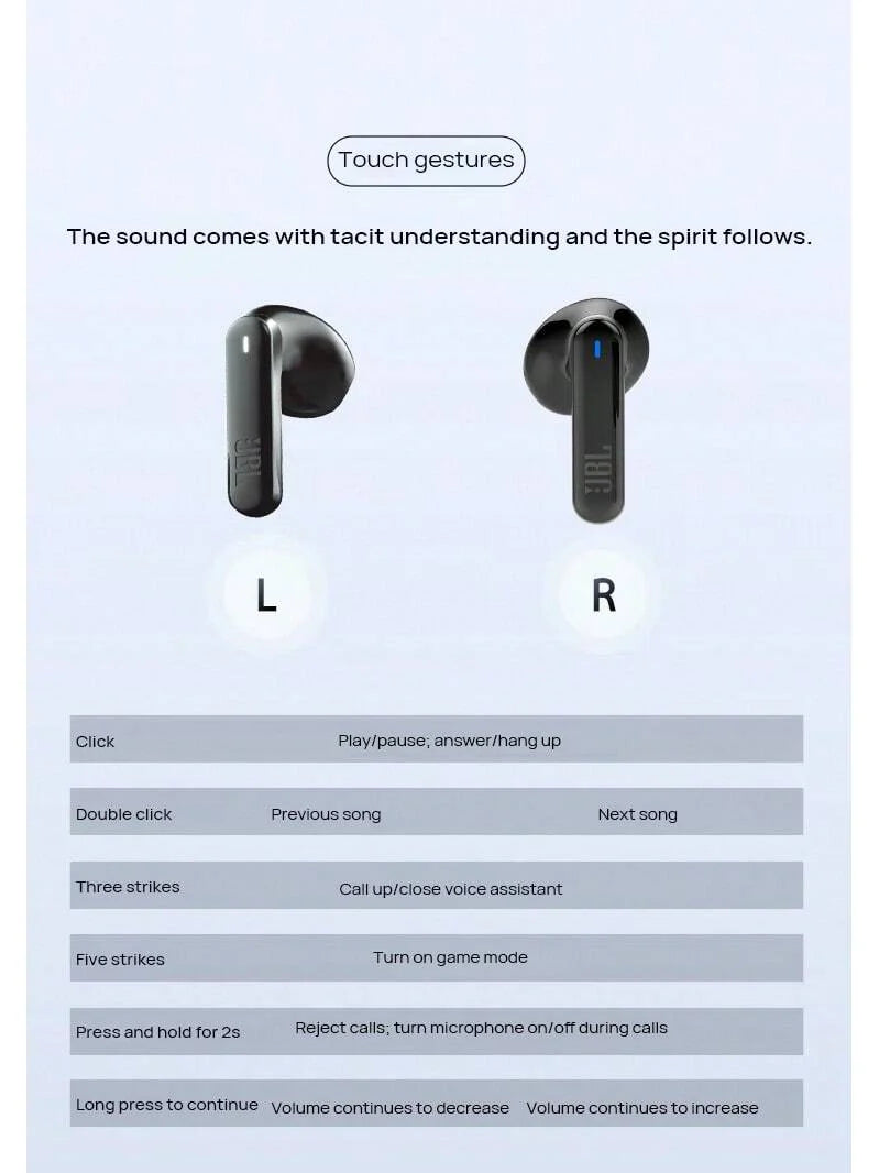 JBL True Wireless Bluetooth Headset T280TWS X3 High-Quality