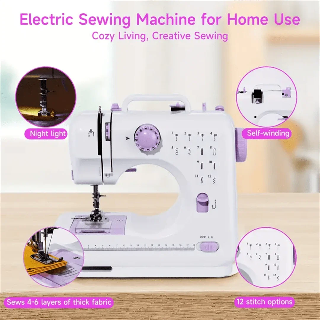 Mini 12-Needle Sewing Machine