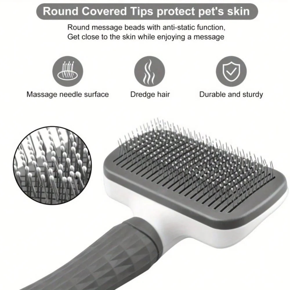 Automatic Pet Hair Removal Comb