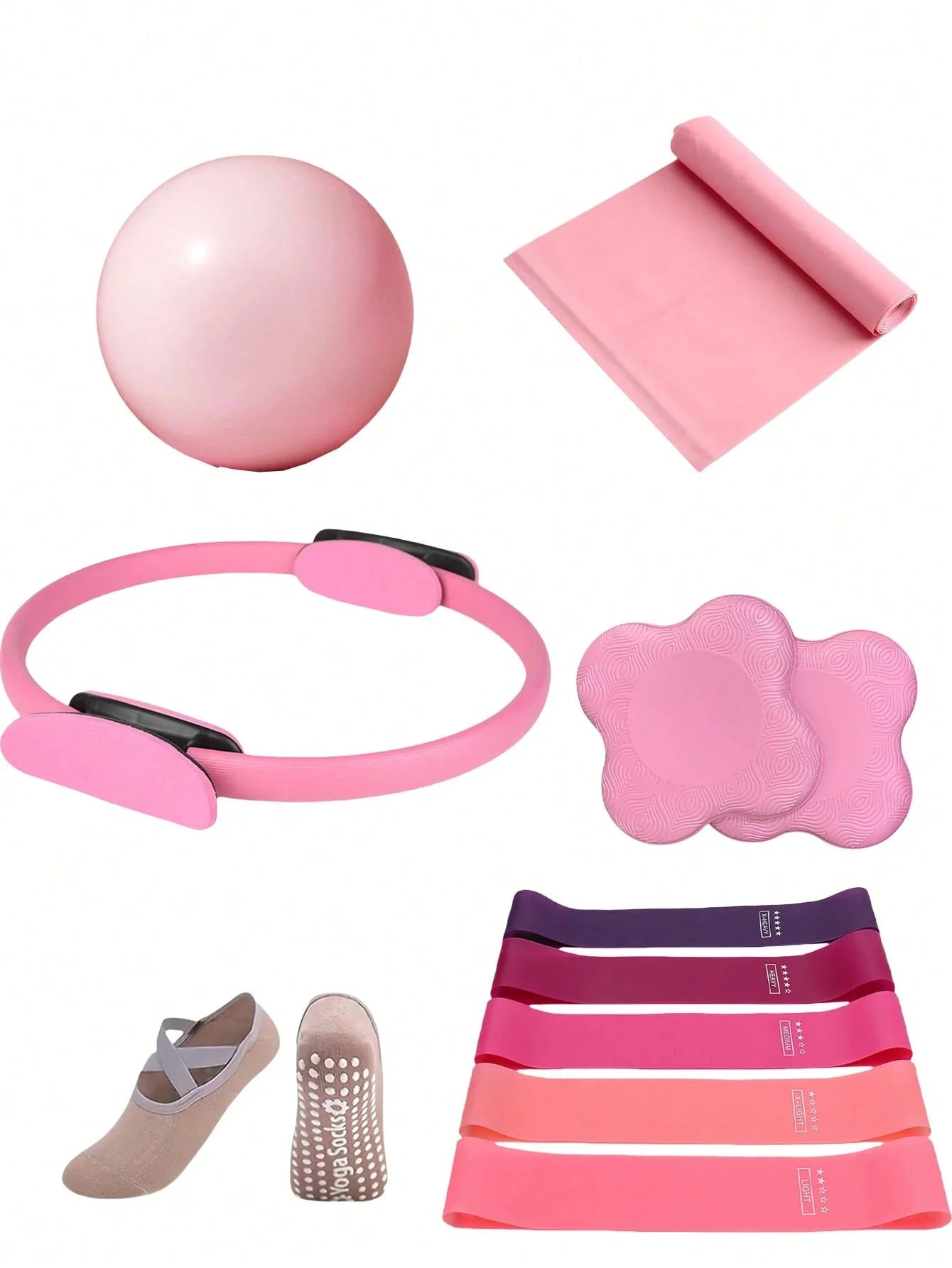 11pcs Yoga & Pilates Set