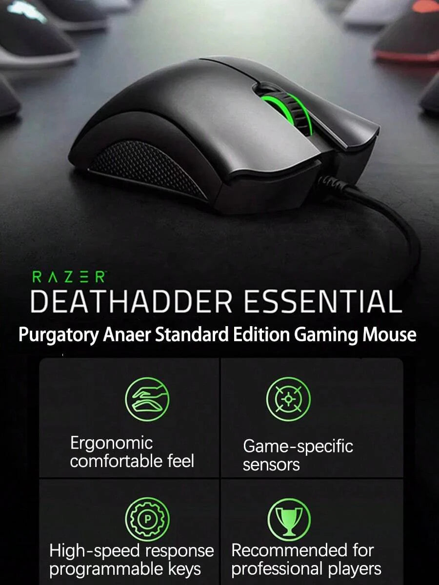 RAZER DEATHADDER ESSENTIAL Wired Gaming Mouse