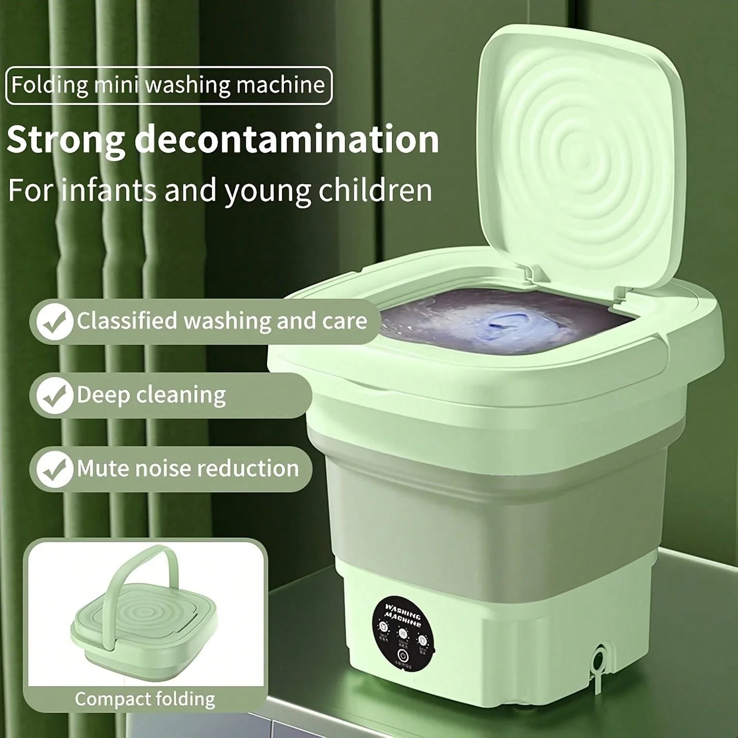Portable 11L Mini Washing Machine