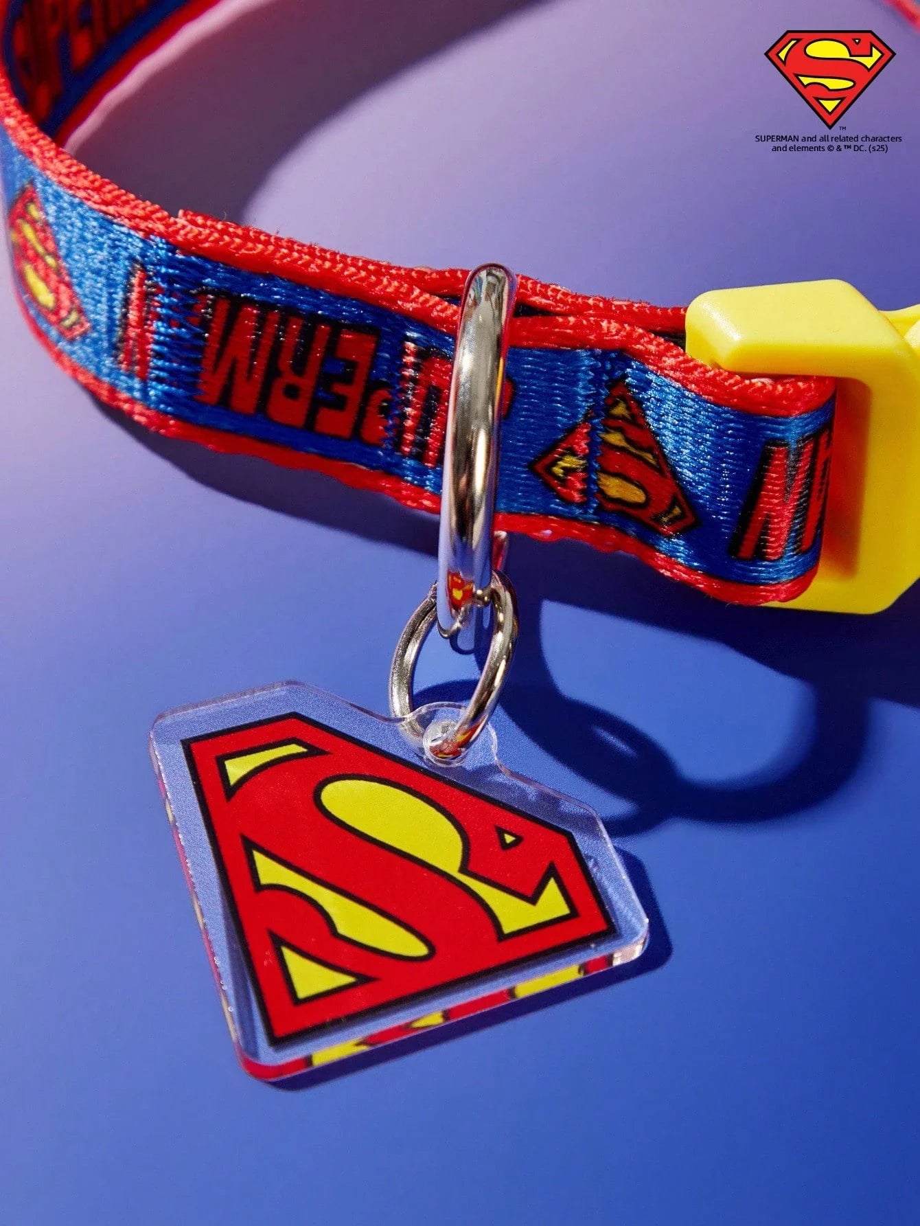 SUPERMAN PETSIN Dog Collar