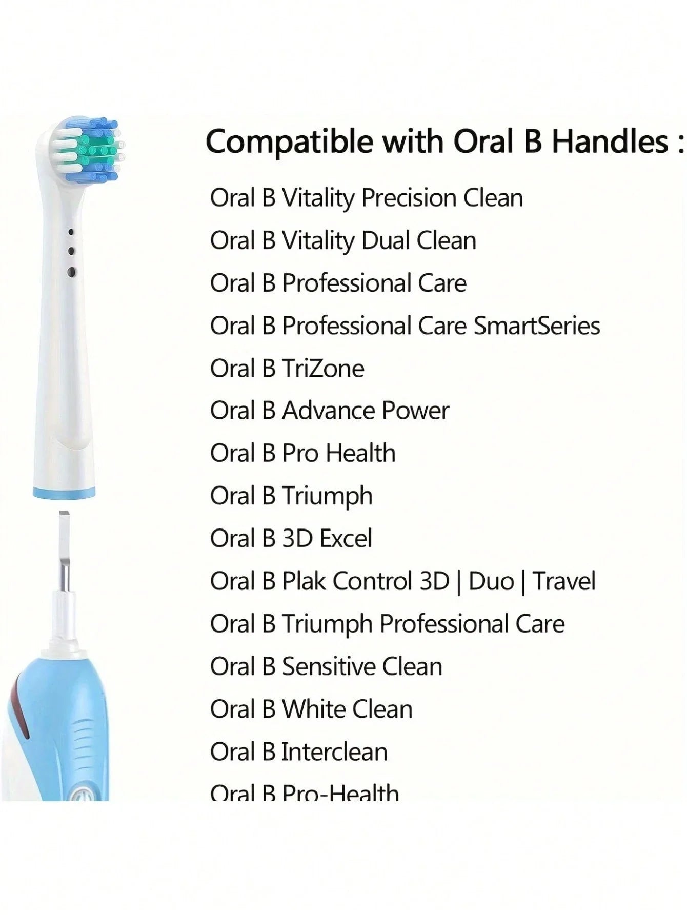 Electric Toothbrush Replacement Brush Heads