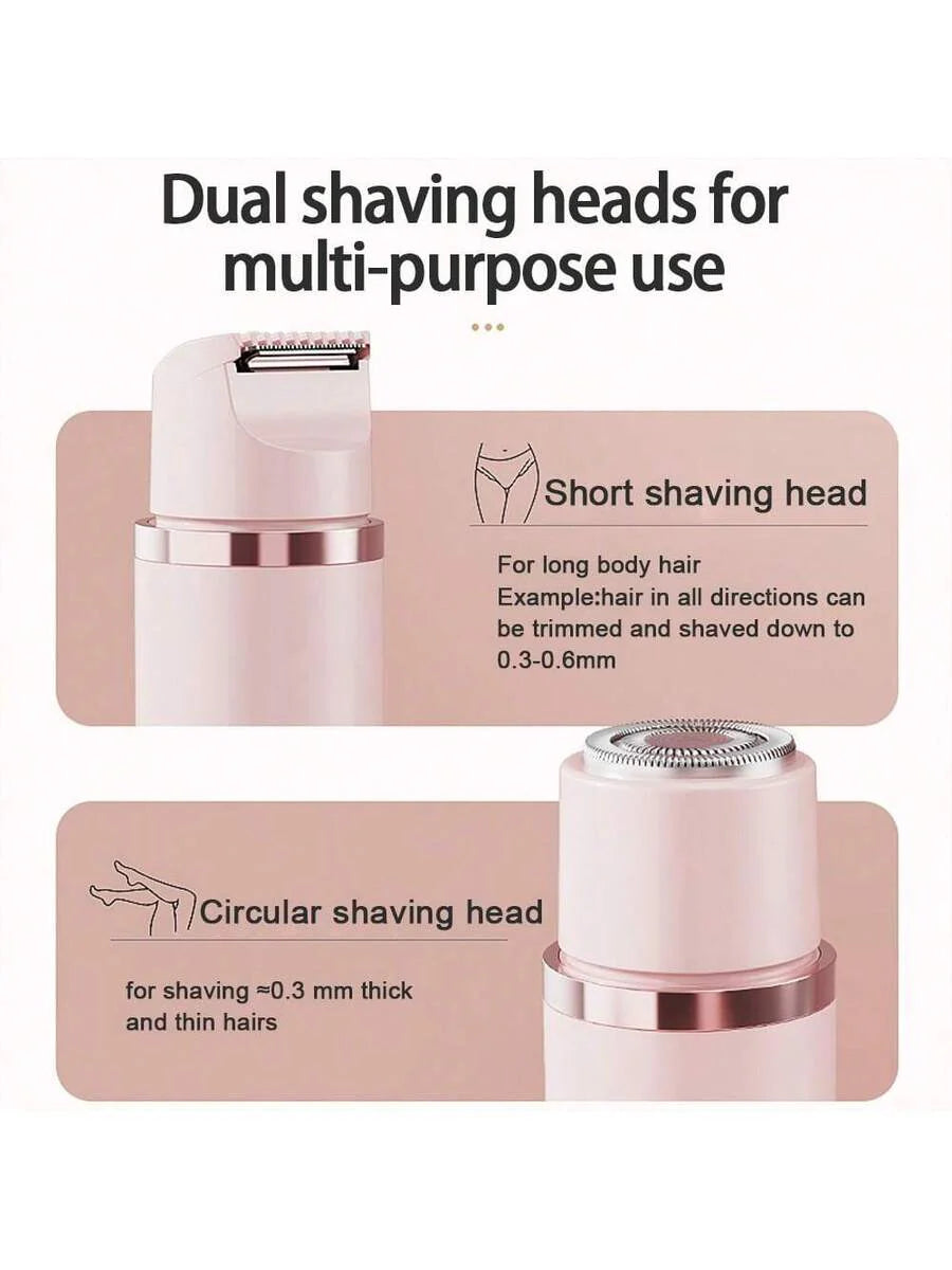 2 In 1 Women Electric Razor & Bikini Trimmer